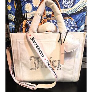 NWT - Juicy Couture Large Angel Extra Spender Tote